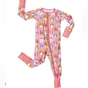 Little Sleepies Boho Bunnies Bamboo Viscose Zippy